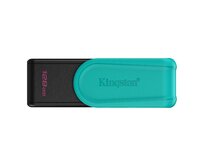 KINGSTON 128GB Portable USB 3.2 Gen 1 DataTraveler Exodia S (Black/Turquoise)