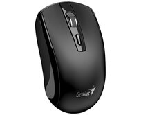 Genius ECO-8150 Myš, bezdrátová, optická, 1200DPI, 4 tlačítka, Copilot, 2,4GHz, USB-A dongle, USB-C nabíjení, černá