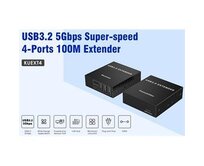PremiumCord 4-port USB 3.0 extender po Cat5/Cat5e/Cat6 do 100m
