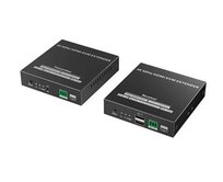 PremiumCord 4K@60Hz HDMI KVM extender na 120m přes LAN, over IP