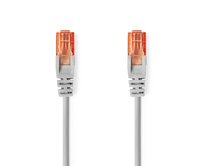 Nedis CCGL85230GY20 - Síťový kabel CAT6 U/UTP | RJ45 Zástrčka | RJ45 Zástrčka | 2.00 m | Kulatý | PVC | Šedá
