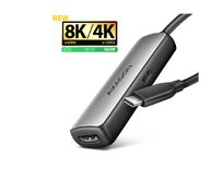 AXAGON RVC-HI8KPD, USB-C -> HDMI 2.1 redukce / adaptér, 8K/60Hz, 4K/144Hz, HDR10+, PD100W