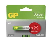 GP AA Super, alkalická (LR6) - 8 ks