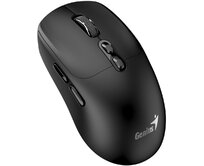 Genius NX-8080S BT Myš, bezdrátová, optická, 1600DPI, 7 tlačítek, tichá, Copilot, 2,4GHz, Bluetooth 5.3, černá