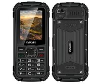 EVOLVEO StrongPhone Q1, vodotěsný odolný Dual SIM telefon, černý