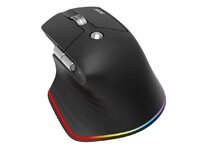 Acer Easy Fit Mouse - Black, Wireless RF 2.4GHz + BT (2x) + USB