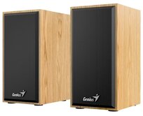 GENIUS repro SP-HF180, 2.0, 6W, USB napájení, 3,5mm jack, světlé dřevo
