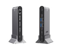 Acer 15in1 Type-C Universal Docking Station : USB-C, 2x USB-A 2.0, 1x USB-A 3.2 Gen2, 1x USB-A 3.2 Gen1, 1x USB-C Gen1, 