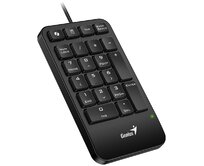 Genius NumPad 125, Klávesnice, numerická, drátová, slim design, Copilot klávesa, USB-C, černá