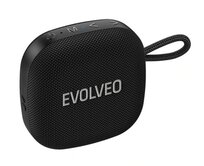 EVOLVEO TopSound, bezdrátový vodotěsný bluetooth reproduktor s rádiem, černý