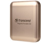 Transcend ESD420G 4TB, USB 20Gbps Type C, Externí odolný SSD disk (3D NAND flash), 2000MB/R, 2000MB/W, zlatý