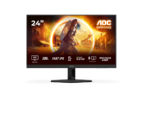 AOC LCD herní 24G4HRE 23,8" IPS/1920x1080@200Hz/0,5ms/300cd/2xHDMI/DP/Repro/VESA