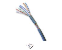 DATACOM UTP lanko CAT6 PVC 100m šedý - metráž