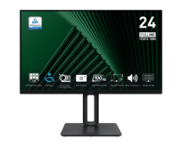 MSI monitor PRO MP245PG 23,8" IPS/FHD/100Hz/1ms/HDMI/DP/VGA/výšk.nastavitelný/pivot/černá