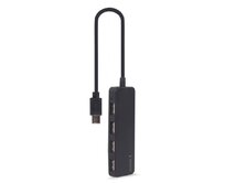 GEMBIRD 4portový USB hub s konektorem typu C – 4× USB 2.0