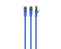 GEMBIRD S/FTP Cat. 6A LSZH patch cord modrý 3m