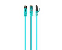GEMBIRD S/FTP Cat. 6A LSZH patch cord zelený 1m