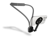 CONNECT IT MagSafe POV magnetický držák telefonu na krk ŠEDÝ