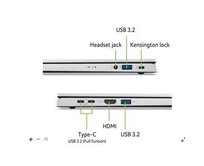 Acer Aspire GO 15 (AG15-32P-30W7) Core 3 N355/8GB/128GB SSD/15,6"/Win11S/stříbrná