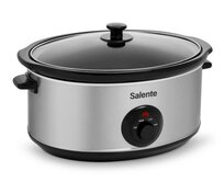 Salente HotPot, pomalý hrnec, 6,5 l, manuální ovládání, nerez