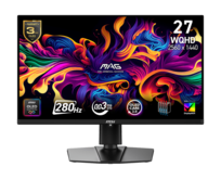MSI MAG 271QP QD-OLED X28 gaming monitor 26,5" QD-OLED/2560x1440 (WQHD)/280Hz/0,03ms/2xHDMI/DP/USB-C/Výšk.nast./Pivot