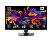 MSI Gaming monitor MAG 322UP QD-OLED E16 31,5" QD-OLED/3840x2160 UHD/165Hz/0,03ms/2xHDMI/DP/USB-C/Výšk.nast./Pivot/černá