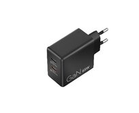Lenovo Dual USB-C 65W GaN Charger - duální nabíječka 2x USB-C, 45W + 18W, černá