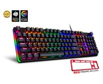 CONNECT IT Mechanická klávesnice NEO2 + CZ + SK layout Černo-Červená