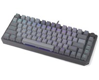 Endorfy Thock V2 75% Klávesnice, herní, drátová, mechanická, Endorfy Red,CZ/SK layout, 75% velikost, ARGB, hliník, USB,šedá