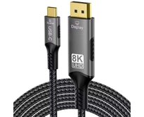 PremiumCord kabel USB-C na DisplayPort DP1.4 8K@60Hz a 4k@120Hz 2m