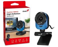 Genius FaceCam 1000X Q, Webkamera, HD 720p, mikrofon, USB 2.0, modrá