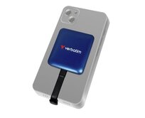 VERBATIM SnapBack SSD 1TB,USB-C, modrá metalíza