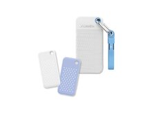 VERBATIM Pocket SSD 1TB, USB-C 3.2 Gen 2, bílá/modrá + 2x gumový obal