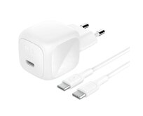 Belkin BOOST CHARGE™ 45W USB-C Power Delivery PPS nástěnná nabíječka + 1m USB-C na USB-C kabel, bílá