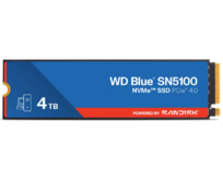WD BLUE SSD NVMe 4TB WDS400T5B0E PCIe SN5100, Gen4, (R:6900, W:6700MB/s)