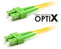 OPTIX SC/APC-SC/APC optický patch cord 09/125 0,5m G657A