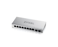 Zyxel GS1200-10 v3, 8 Port Gigabit, 2 x SFP webmanaged Desktop Switch