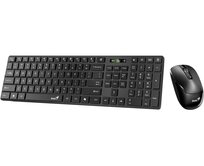 Genius SlimStar 8250 Set klávesnice a myši, bezdrátový, CZ+SK layout, Bluetooth, 2,4GHz, USB, Copilot, černý