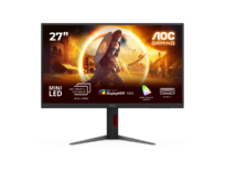 AOC LCD herní U27G4XM 27" IPS miniLED 4K/3840x2160@160Hz/1ms/1200cd/2xHDMI/DP/4xUSB/Pivot/HAS/VESA
