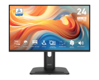 MSI monitor PRO MP245PG E14 23,8" IPS/FHD/144Hz/1ms/HDMI/DP/VGA/výšk.nastavitelný/pivot/černá