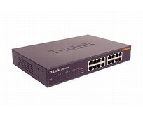 D-Link DES-1016D/E 16-Port 10/100Mbps Fast Ethernet Unmanaged Switch