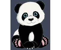 Zuty - Malování podle čísel - PANDA 40x50 cm vypnuté plátno na rám