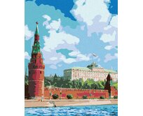 Zuty - Malování podle čísel - MOSKEVSKÝ KREML 40x50 cm bez rámu a bez vypnutí plátna