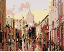 Zuty - Malování podle čísel - NA NÁMĚSTÍ 40x50 cm vypnuté plátno na rám