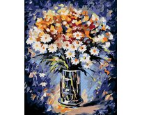 Zuty - Malování podle čísel - KYTICE S KOPRETINAMI 40x50 cm vypnuté plátno na rám