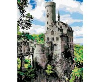 Zuty - Malování podle čísel - RYTÍŘSKÝ HRAD 40x50 cm bez rámu a bez vypnutí plátna