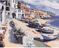 Zuty - Malování podle čísel - ODLIV 40x50 cm vypnuté plátno na rám