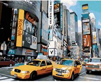 Zuty - Malování podle čísel - ULICE V NEW YORKU 40x50 cm vypnuté plátno na rám
