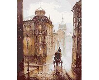 Zuty - Malování podle čísel - KOŇSKÝ POVOZ 40x50 cm bez rámu a bez vypnutí plátna