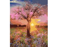 Zuty - Malování podle čísel - SVÍTÁNÍ 40x50 cm bez rámu a bez vypnutí plátna